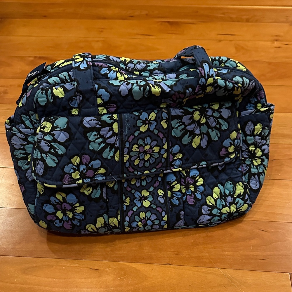 Vera Bradley Multicolor Floral Diaper Bag, Bottle Holder and Pacifier Holder